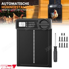 Elektrische hühnerklappe