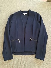 TOM TAILOR Denim,  Marineblau, Struktur Jacke Jersey Blazer, Größe M, Neu