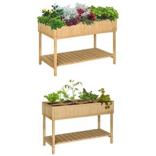 Outsunny Hochbeet 8 Fächer