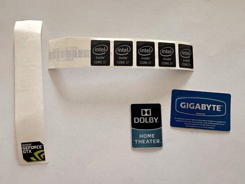 Intel core sticker - intel,