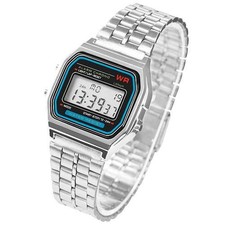 Digitale Armbanduhr im Retro