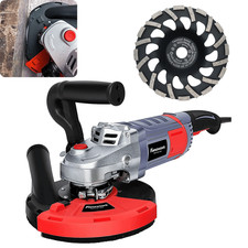 Gebraucht Betonschleifer Winkelschleifer Set + Diamantschleiftopf 180mm Absaugun