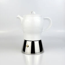 Espressokocher »Carina« Edelstahl & Porzellan | 4 Tassen | Italien |  210 ml 