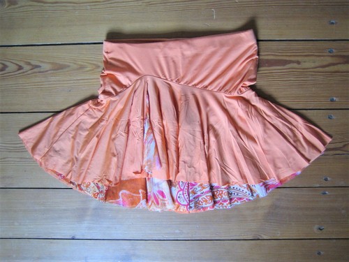 Kinder latein tanzrock orange - kinder,