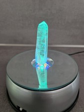 💥💎 Edelstein Mineralien Präsentationsleuchte Karusell Dekolampe 💥💎