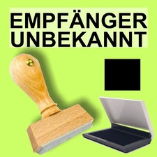 EMPFÄNGER UNBEKANNT