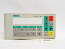 Siemens Front OP3 Panel