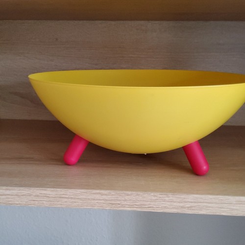 Ikea schüssel rund - schüssel, gelb/pink