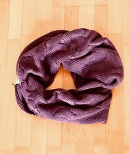 Emilia Lay Peter Hahn Loop Schal Pflaume feinste Schurwolle NEU