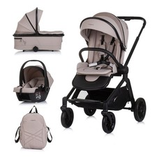 Chipolino Kombikinderwagen Magnum 3 in 1 Babywanne Sportsitz i-Size Babyschale