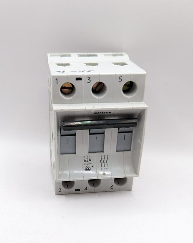 Siemens 5te3 63a hauptschalter - 5te3,
