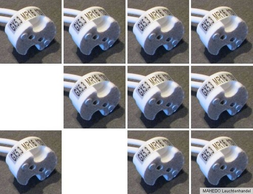 Set 10x halogen sockel - halogen,