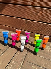 Fasching Neon Schminke