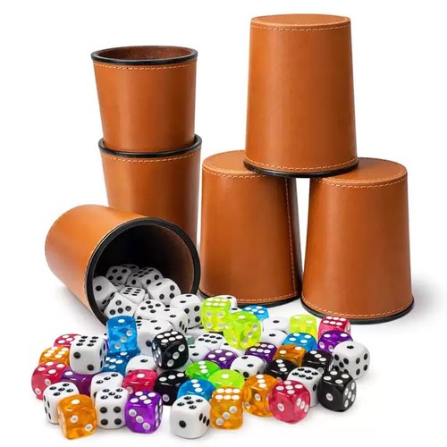 Würfelbecher set - set, 6