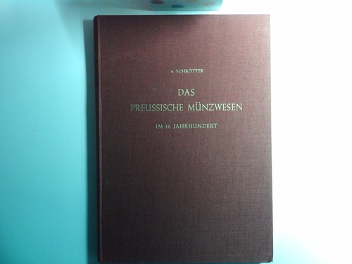Das preußisches münzwesen - das,