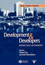 Development and Developers: Perspectives on Property