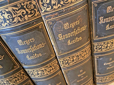 Meyers Konversationslexikon, 1893-1901, 21 Bände - Prachtexemplar