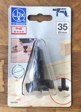 LUX Werkzeug Scharnierlochbohrer Ø 35 mm x 60 mm in allen Holzarten