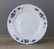 Eschenbach Dekor Veilchen Viola Kuchenteller Frühstücksteller Ø ca 19 cm/ MANGEL
