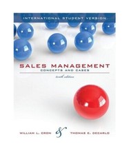Sales Management: Concepts and Cases, Cron/DeCarlo