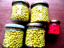 4 Gläser Softairkugeln Kaliber 6mm High Quality in Gelb- siehe Fotos + Beschreib