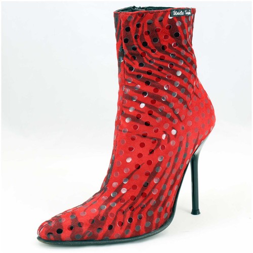 Lederstiefel high heels - 37,