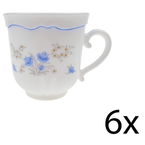 6er set kaffeetasse arcopal - set,