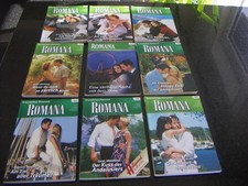 Romana Romanhefte - 9x verschiedene Hefte mit je 122 Seiten  - Cora Verlag