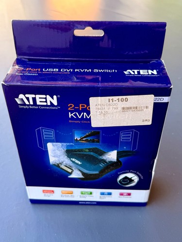 Aten cs22d port usb dvi - usb,