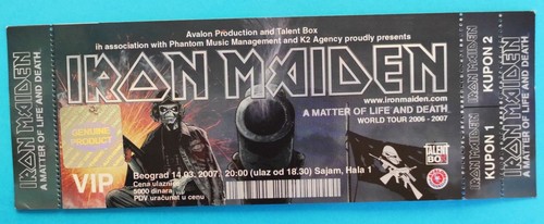 Iron maiden matter life - matter,