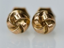 Ohrringe 333 Gold Knoten Design  Klassiker TOP