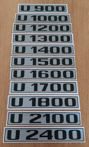 Unimog aufkleber typenschild - typenschild,