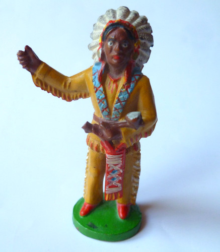 Alter ddr hartgummi indianer - ddr,