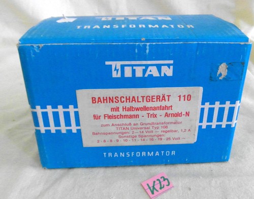Titan bahnschaltgerät 110 - 110, mit
