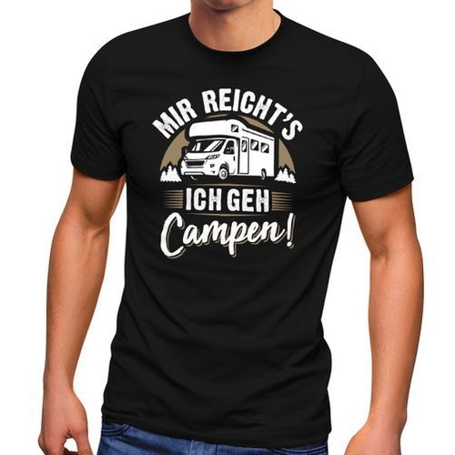 Herren shirt camping home is - herren,