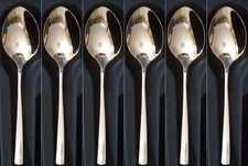 6x Menülöffel WMF Boston Besteck 