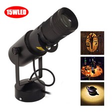 15W LED Pin Spot Punktstrahler Scheinwerfer DJ Disco Spiegelkugel Spot Beam Weiß