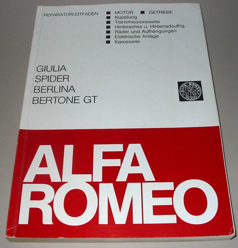 Werkstatthandbuch alfa romeo - werkstatthandbuch,