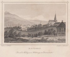 Rasdorf Original Stahlstich