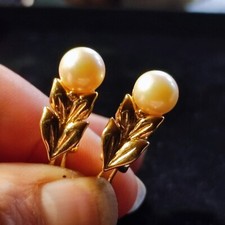 Majorica Vintage-Ohrringe