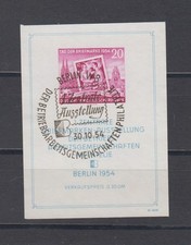 DDR, Block 10, gestempelt