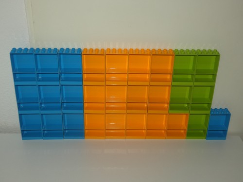 Lego duplo hausteil wand - duplo,
