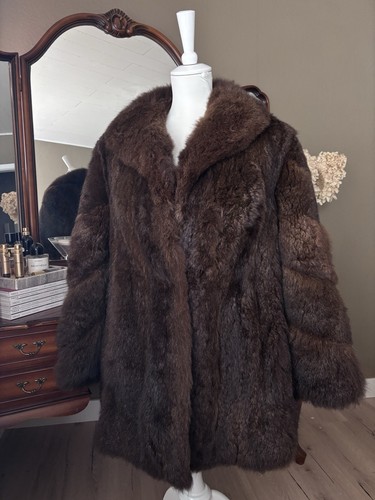 Pelz winterjacke vintage retro - pelz,