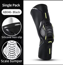 Knieschützer Kompression Sport Stoßdämpfung Schwarz  M