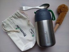 Blockhütte Thermobehälter