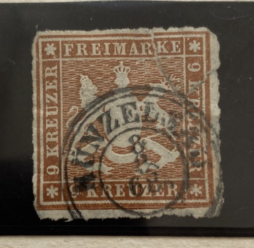 Württ 1865 kr - ad, 1865: