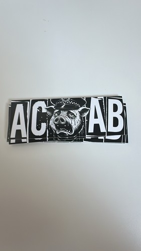 100 sticker acab 1312 - 100,