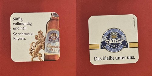 Faust süffig vollmundig - faust,