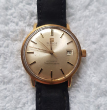 Tissot Gold Uhr Visodate Seastar Seven Automatic Armbanduhr 1949