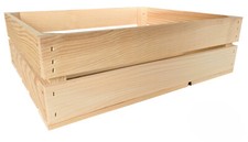 Dekokisten aus Holz Holzkiste Regalkiste Weinkiste Allzweckkiste Truhe 50x40x15